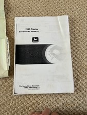 User Manual John Deere Tractor